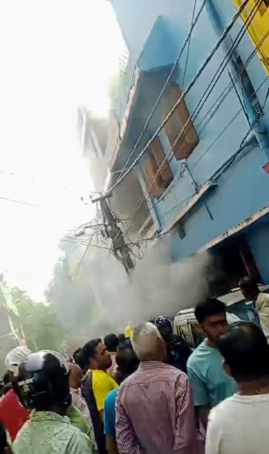 Fire breaks out at garment godown in Bhubaneswar