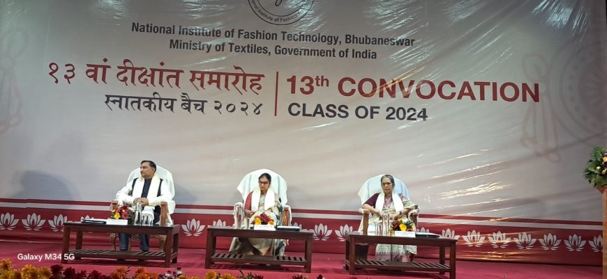 NIFT Bhubaneswar celebrates Convocation Ceremony for the Class of 2024