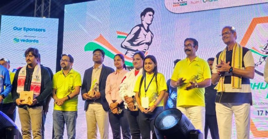 Over 5000 participants join 2nd edition of 'Yi Run - Bhubaneswar by Nite | Rise Above Addiction & Break the Silence'