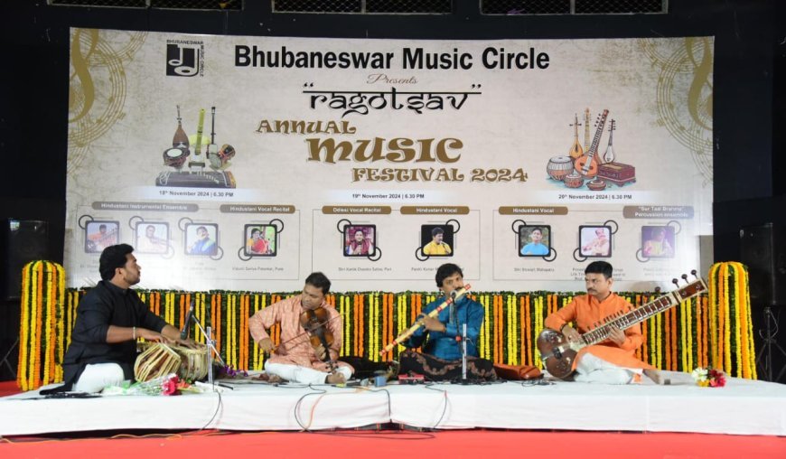 2nd evening of Annual Festival of Ragotsav 2024 showcased Odissi vocal & Hindustani vocal recital