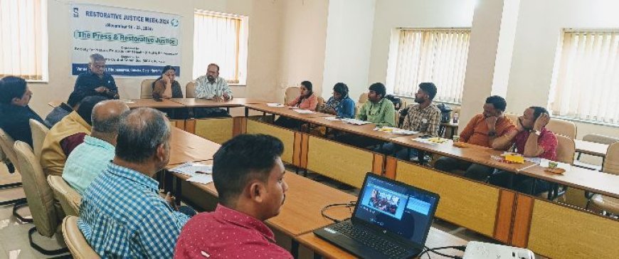 SNEH organises program on role of Press & Restorative Justice