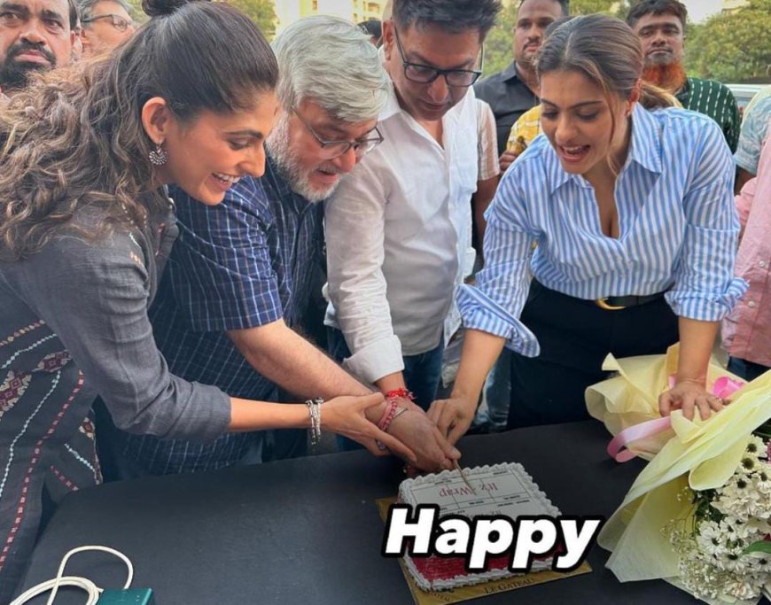 Kajol and Kubbra Sait wrapped up shoot of an untitled project