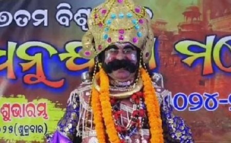Bhubaneswar Pradhan new Kansa of Bargarh Dhanu Yatra