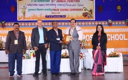D M School celebrates 61st annual function with much pomp & show