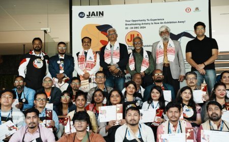 JU 2024 National Art Exhibition & Camp kicks off at Jain University