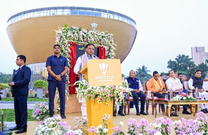 କଳିଙ୍ଗ ଷ୍ଟାଡିଅମରେ ବ୍ୟାଡମିଣ୍ଟନ ହାଇ ପରଫରମାନ୍ସ ସେଣ୍ଟର ଉଦ୍ଘାଟିତ