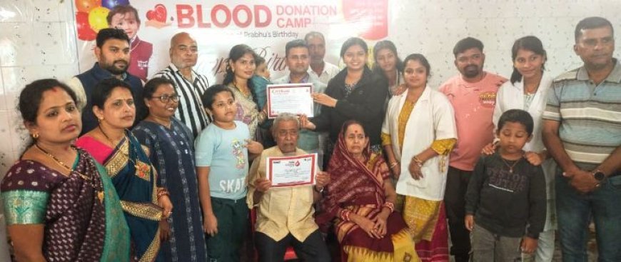 Blood donors encouraged by donating trees