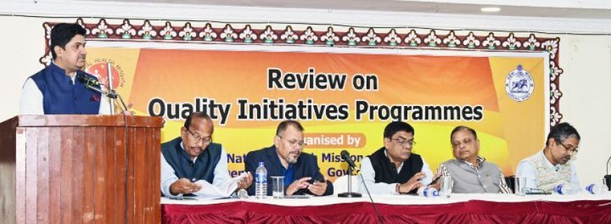 National Health Mission Odisha holds review meeting on Quality Assurance Initiatives