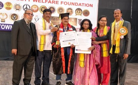 ଆମେରିକାନ ମେରିଟ କାଉନସିଲ ତରଫରୁ ବିଶିଷ୍ଟ ସାହିତ୍ୟିକ ତଥା ଶିକ୍ଷାବିତ ଯଜ୍ଞେଶ୍ଵର ପଣ୍ଡାଙ୍କୁ ସମ୍ମାନଜନକ ଡକ୍ଟରେଟ ଉପାଧି ପ୍ରଦାନ