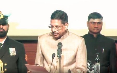 Dr. Hari Babu Kambhampati takes oath as Governor of Odisha