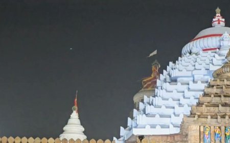 ଶ୍ରୀମନ୍ଦିର ଉପରେ ଉଡ଼ିଲା ସନ୍ଦିଗ୍ଧ ଡ୍ରୋନ୍‌