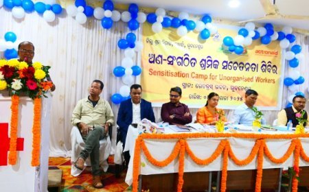 Sensitisation Camp for unorganised workers held