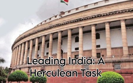 Leading India: A Herculean Task