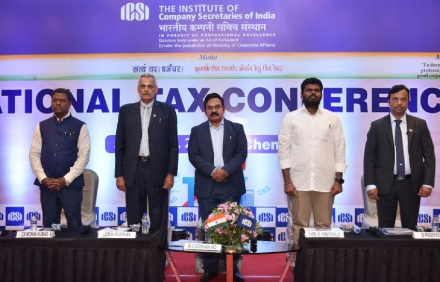 ICSI National Tax Conference organised in Chennai