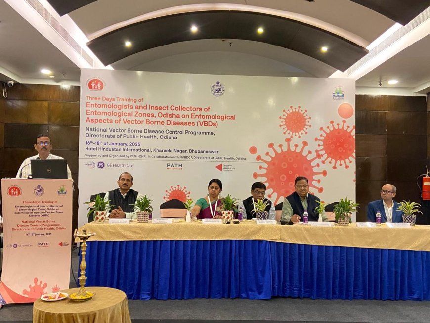 DPH, PATH-CHRI impart training to entomologists and insect collectors on VBDs