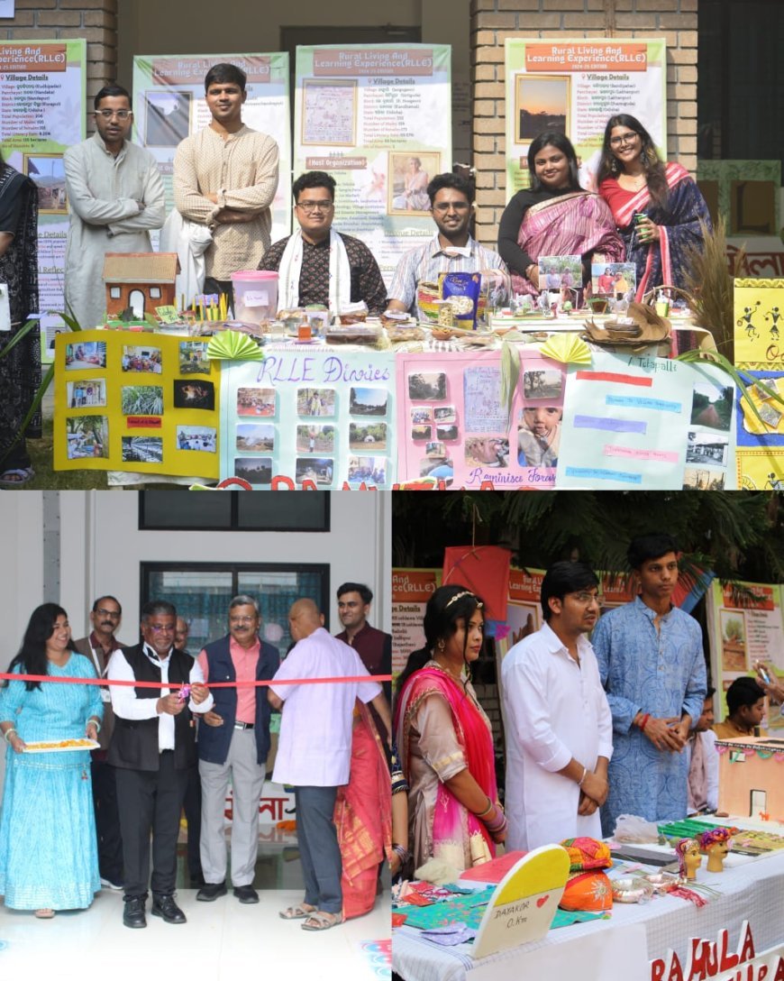 Rural Living and Learning Experience Mela organised by XIM University's School of Rural Management