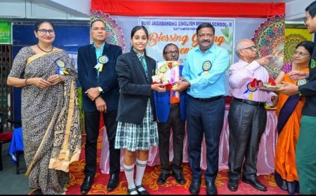 Blessing Giving Ceremony and Farewell held at Buxi Jagabandhu English Medium School II
