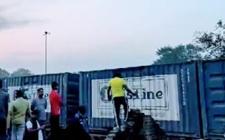 Freight train derails in Sundargarh