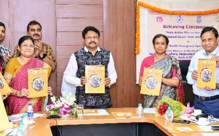 Odisha Health Minister unveils State Action Plan on One Health & Annual Report of IDSP-IHIP