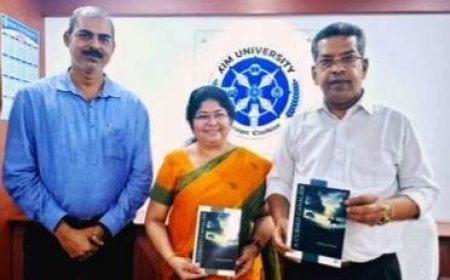 A Cursed Cavalier by Dr. Sachidananda Panda unveiled at XIM University