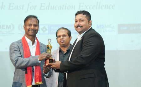 Global Education Conclave 2025 honors Sakyasingha Mahapatra for Excellence in Educational Innovation