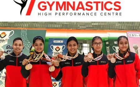 Gymnasts of Odisha AM/NS India Gymnastics High Performance Centre shine at 38th National Games