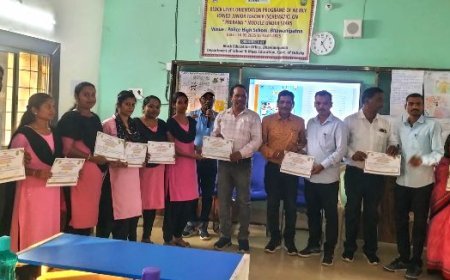 ଭବାନୀପାଟଣା ବ୍ଲକ ସ୍ତରୀୟ ନବନିଯୁକ୍ତ କନିଷ୍ଠ ଶିକ୍ଷକଙ୍କ "ପ୍ରେରଣା"ପ୍ରଶିକ୍ଷଣ ଉଦଯାପିତ