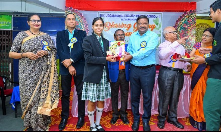 Blessing Giving Ceremony and Farewell held at Buxi Jagabandhu English Medium School II