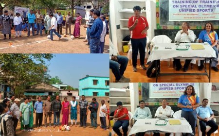 ଭିନ୍ନକ୍ଷମ ପିଲାଙ୍କ ପାଇଁ ସ୍ଵତନ୍ତ୍ର ଅଲିମ୍ପିକ ସମ୍ପର୍କିତ ତାଲିମ ଶିବିର