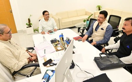 Coffee Board Chairman calls on Deputy Chief Minister Kanak Vardhan Singh Deo