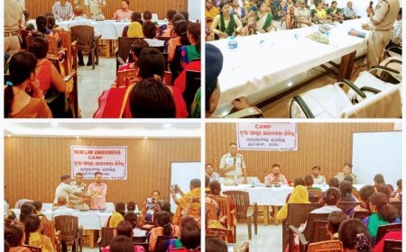 ଓଡ଼ିଶାରେ ନୂତନ ଭାବେ କାର୍ଯ୍ୟକାରୀ ହୋଇଥିବା ଅପରାଧିକ ଆଇନ ସମ୍ପର୍କରେ ଜନସାଧାରଣଙ୍କୁ ସଚେତନ କରିବା ଉଦ୍ଦେଶ୍ୟରେ ପୁଲିସ ପକ୍ଷରୁ ଏକ ସଚେତନତା କାର୍ଯ୍ୟକ୍ରମ ଆରମ୍ଭ