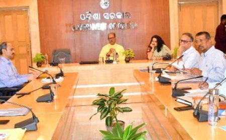 ୧୦୦୦ ମେଗାୱାଟ କ୍ଷମତା ବିଶିଷ୍ଟ ପିଏସପି ପ୍ରକଳ୍ପ ନେଇ ଉପ ମୁଖ୍ୟମନ୍ତ୍ରୀ କେ ଭି ସିଂହଦେଓଙ୍କ ସମୀକ୍ଷା ବୈଠକ