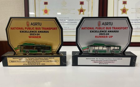 OSRTC recognized for Excellence in Public Transport at ASRTU Awards 2023-24