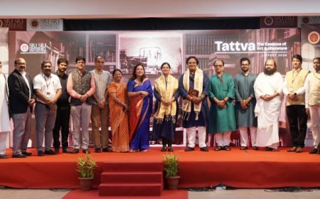 Sri Sri University hosts Art & Literature Fest 2025 "Tattva: The Essence of Art & Literature"