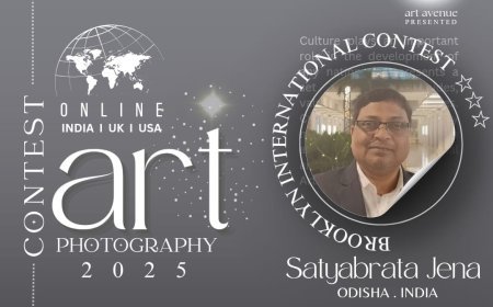 Odisha's Satyabrata Jena bags Brooklyn International The Forum Excellence Award Art & Photography Competition