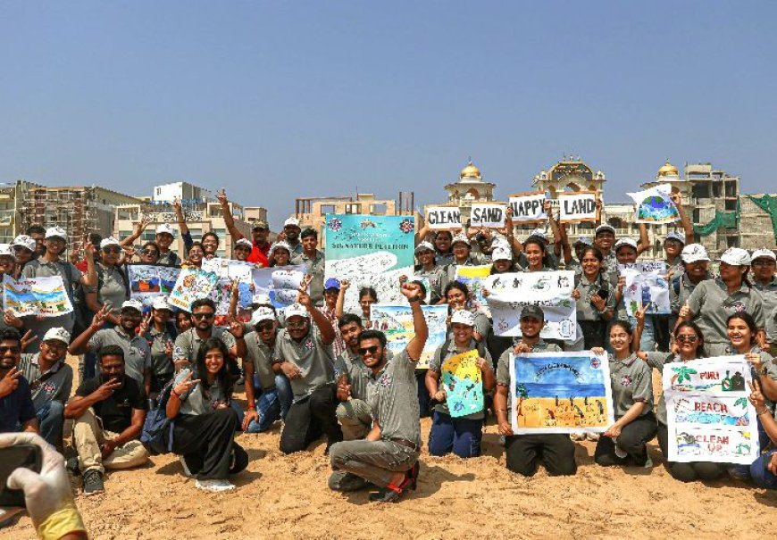 Making Waves for a Cleaner Coast: XIM University’s NSS volunteers lead Puri Beach Cleanup with Sattvic Soul Foundation