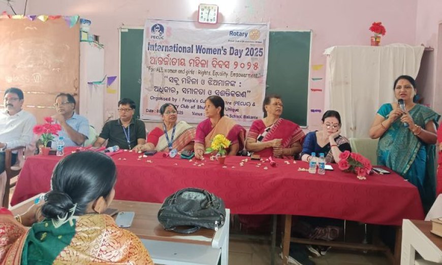 PECUC celebrates International Women's Day at Balianta