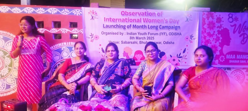 Indian Youth Forum celebrated International Women's Day