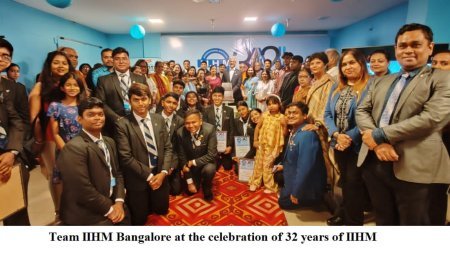 32 year of IIHM: Founder Dr. Suborno Bose commends hospitality students for embracing & advancing AI