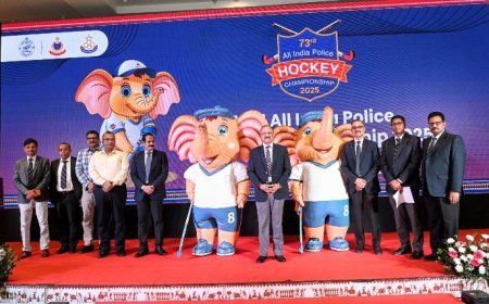Stage set for 73rd All India Police Hockey Championship 2025 with grand curtain raiser