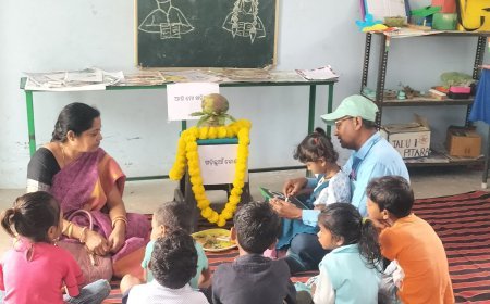 ରିଷିଗାଁ କ୍ଲଷ୍ଟର ରେ ପ୍ରବେଶ ଉତ୍ସବ, ଖଡିଛୁଆଁ ଓ ନାମଲେଖା