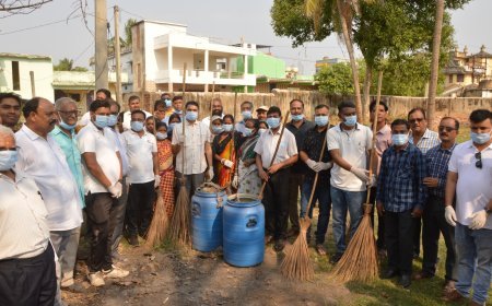 ଓଡ଼ିଆ ପକ୍ଷ ପାଳନ ଅବସରରେ ଦେବାଳୟ ଓ ଐତିହ୍ଯ ସ୍ଥଳୀ ଗୁଡିକର ସ୍ଵଚ୍ଛତା ଅଭିଯାନ