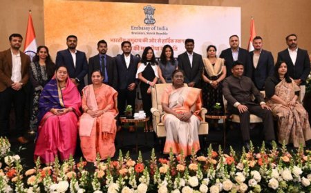 President Droupadi Murmu strengthens bilateral ties during landmark visit to Slovakia