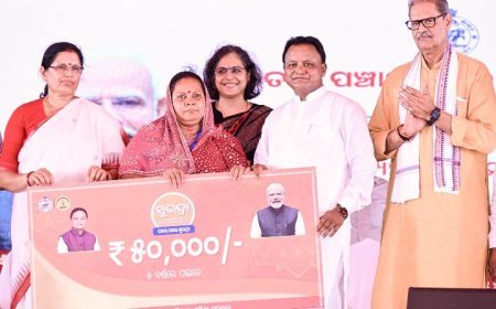 ପୁରୀ ଠାରେ ଜାତୀୟ ପଞ୍ଚାୟତିରାଜ ଦିବସ ସମାରୋହ -୨୦୨୫ ପାଳନ, ୬ ଲକ୍ଷ ହିତାଧିକାରୀଙ୍କୁ ନୂଆ ରାସନ କାର୍ଡ