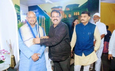 State President of BJP Manmohan Samal and Rajyasabha MP Sujeet Kumar graced Credai Odisha Home & Decor Expo