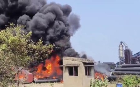 Major fire breaks out at stockyard of firm in Paradip