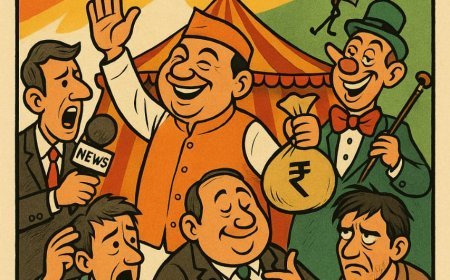 The Political Circus of India: A Tale of Accismus, Omnishambles, and Charlatans