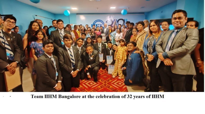 32 year of IIHM: Founder Dr. Suborno Bose commends hospitality students for embracing & advancing AI