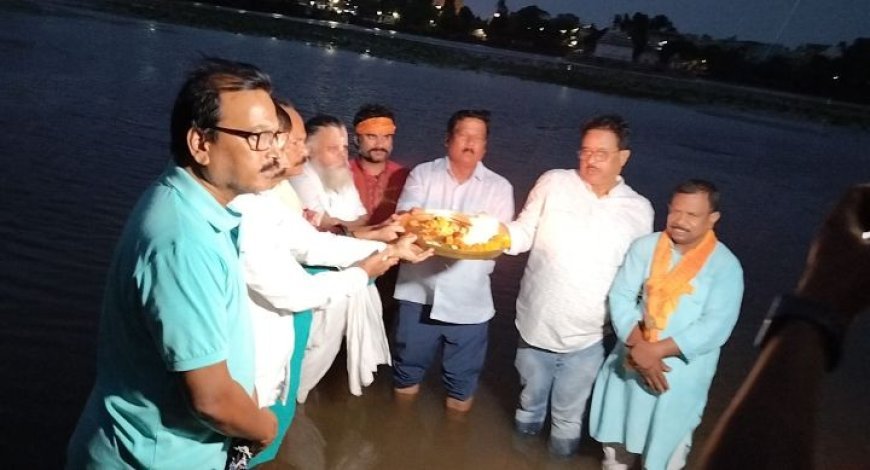 ବିନ୍ଦୁ ସାଗର ଆଳତି ଅନୁଷ୍ଠିତ