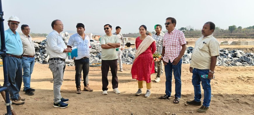 Bipartisan Leaders Inspect Barrage‑Cum‑Bridge Projects Over Ib River in Sundargarh